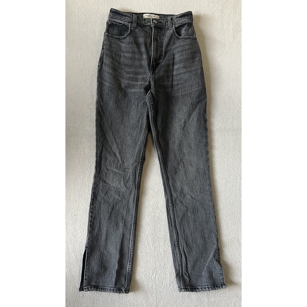 Abercrombie & Fitch Jeans Women's 26 Black The '90s Straight Ultra High Rise